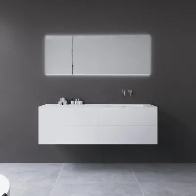 Copenhagen Chic 160R - MKII, Bathroom furniture, Corian®, Mathvid