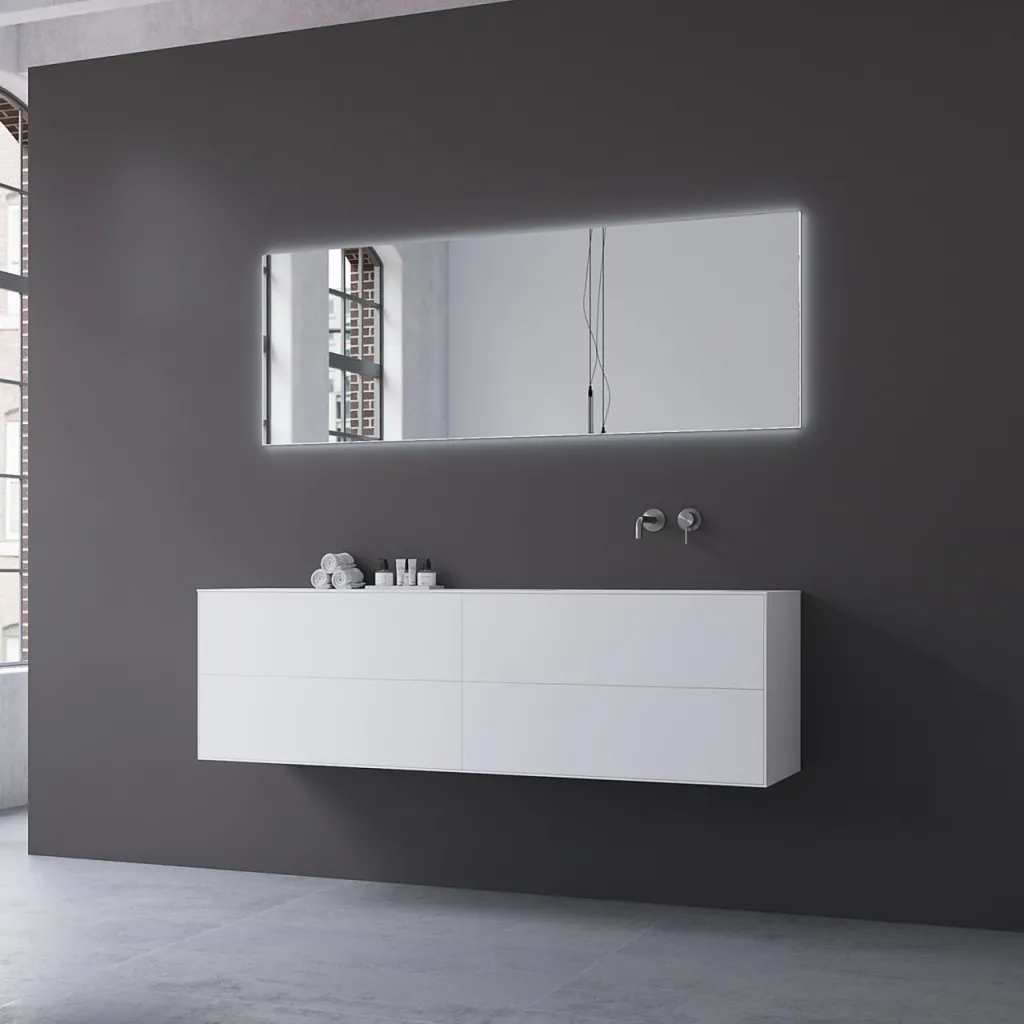 Copenhagen Chic 160R - MKII, Bathroom furniture, Corian®, Mathvid