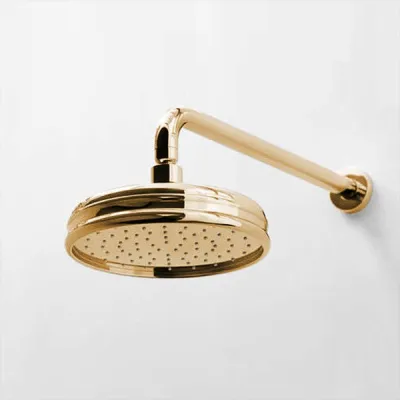 Cristina PD017 - Ø20 cm Shower head, Brass Nature