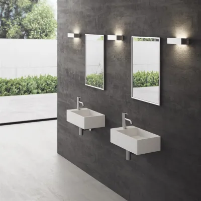 Kubo 50SR - 50x30, Sink on the right, Mathvid SolidTec®