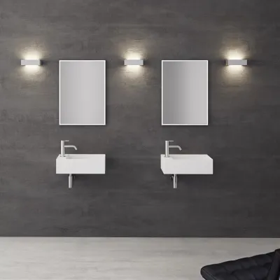 Kubo 50SR - 50x30, Sink on the right, Mathvid SolidTec®