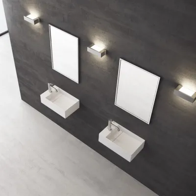 Kubo 50SR - 50x30, Sink on the right, Mathvid SolidTec®