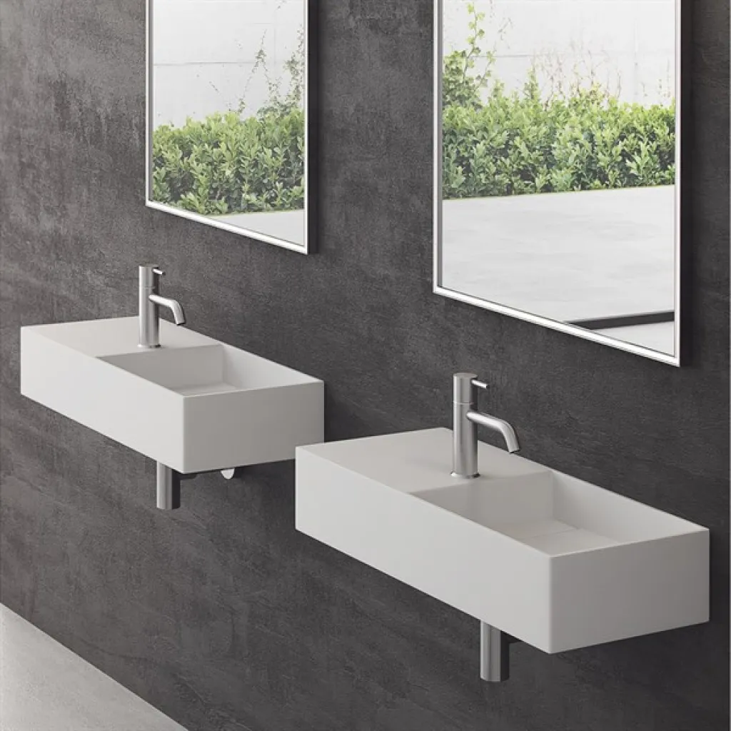 Kubo 75R - 75x32, Sink on the right Solid SolidTec®