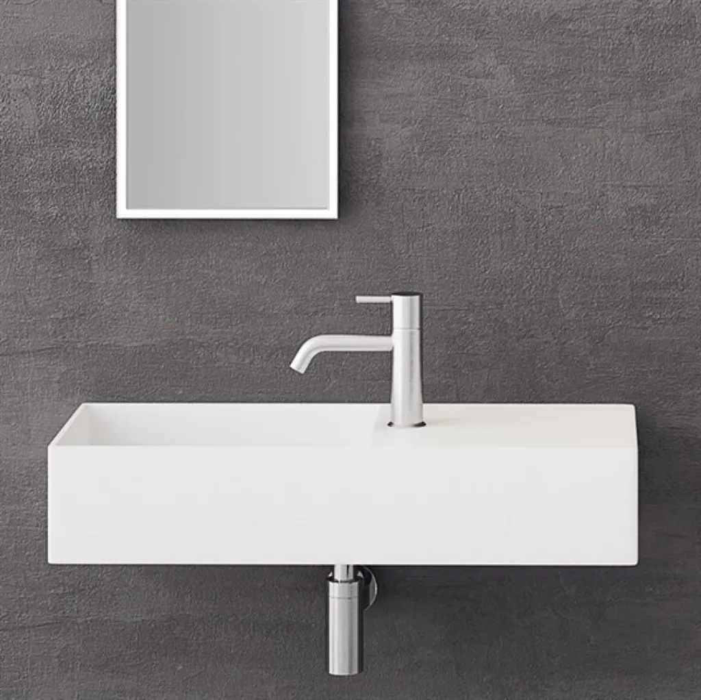 Kubo 75L - 75x32, Sink on the left Solid SolidTec®