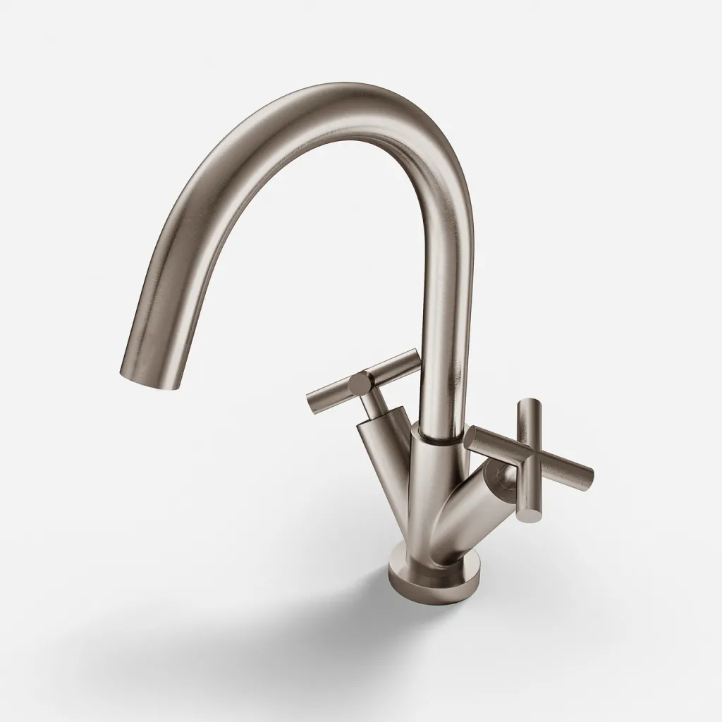 Fly Classic FKV101 - Kitchen, Ø20 Swivel Spout, PVD Brushed Steel