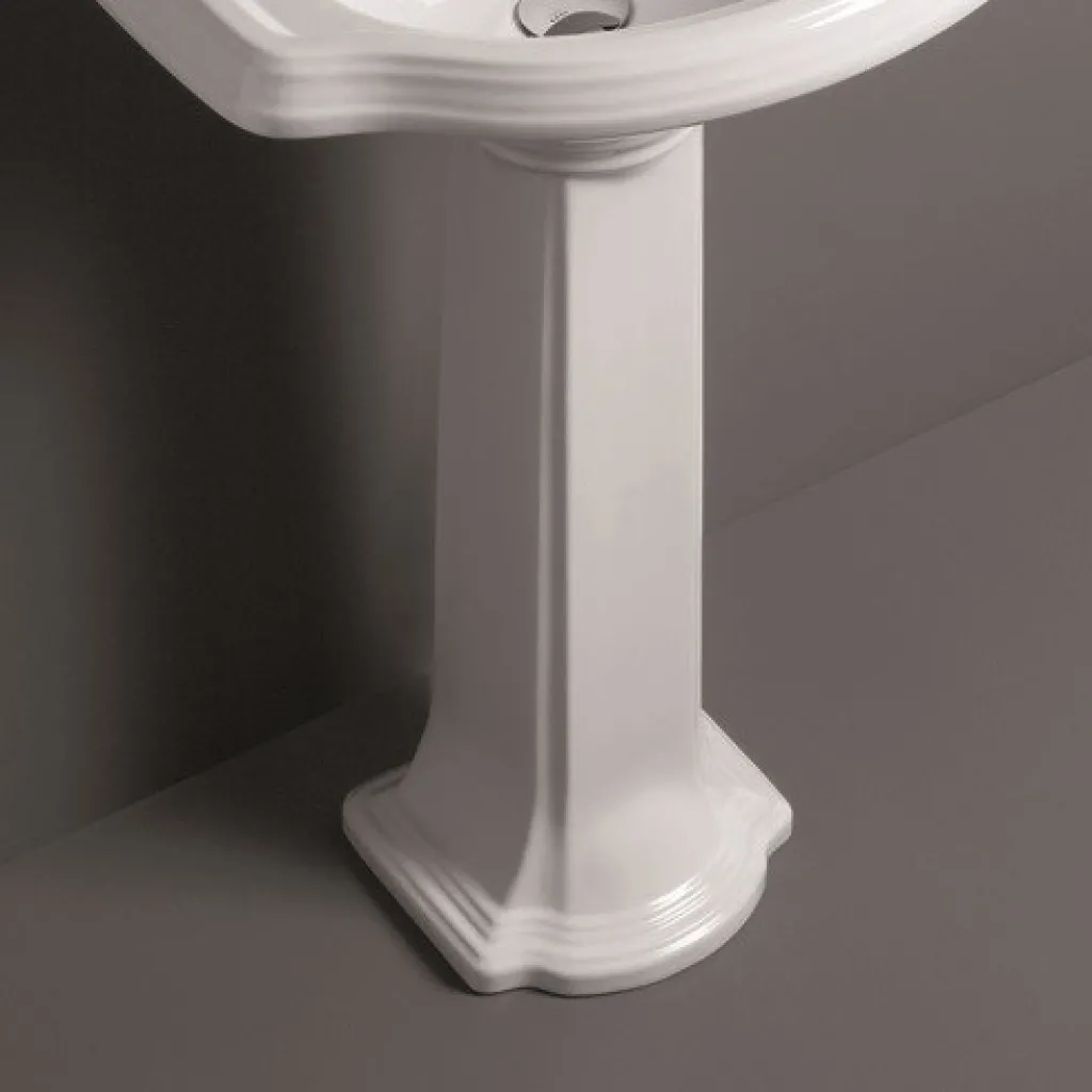 Old England OEA-815 - Pedestal in White Porcelain
