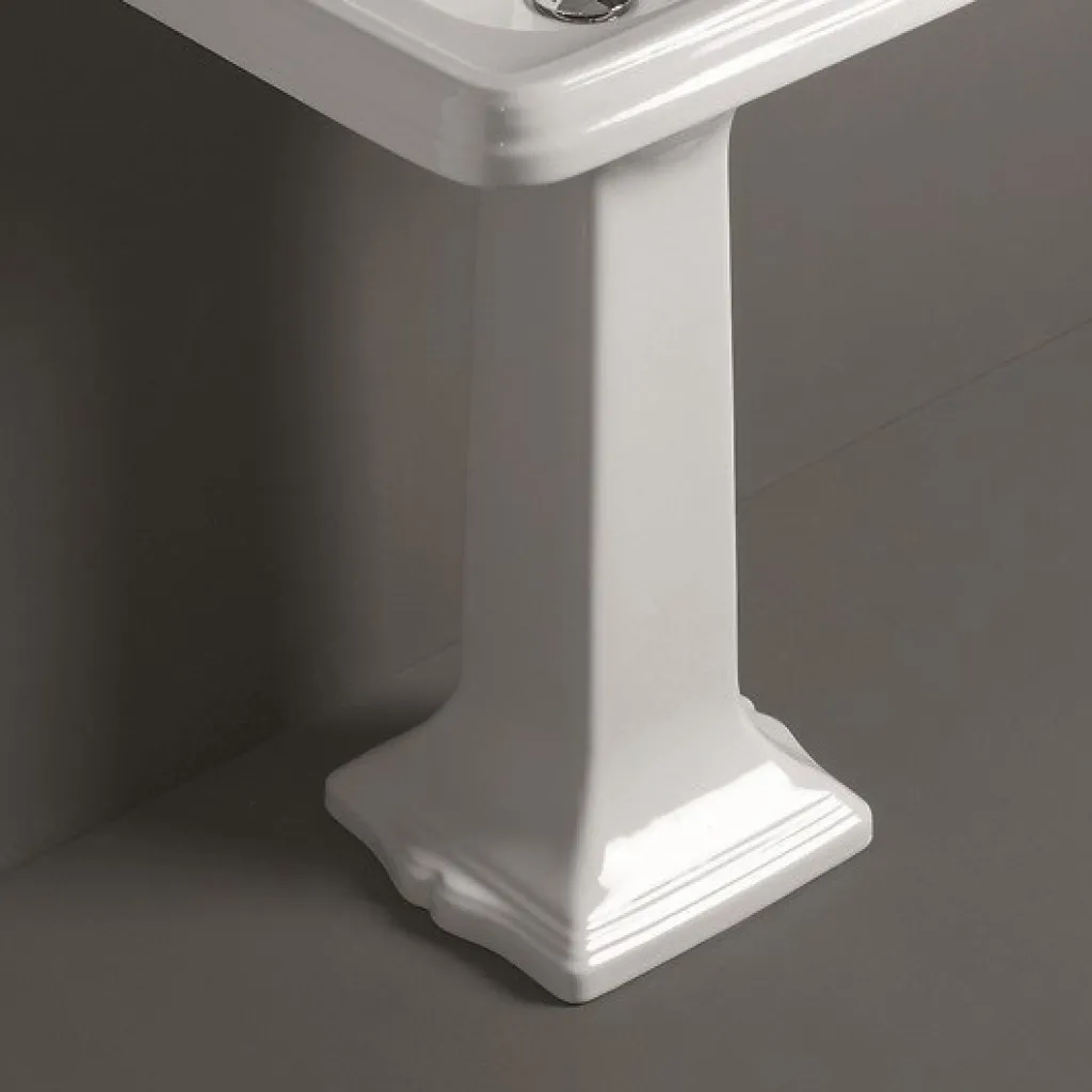 Old England OEA-805 - Pedestal in White Porcelain