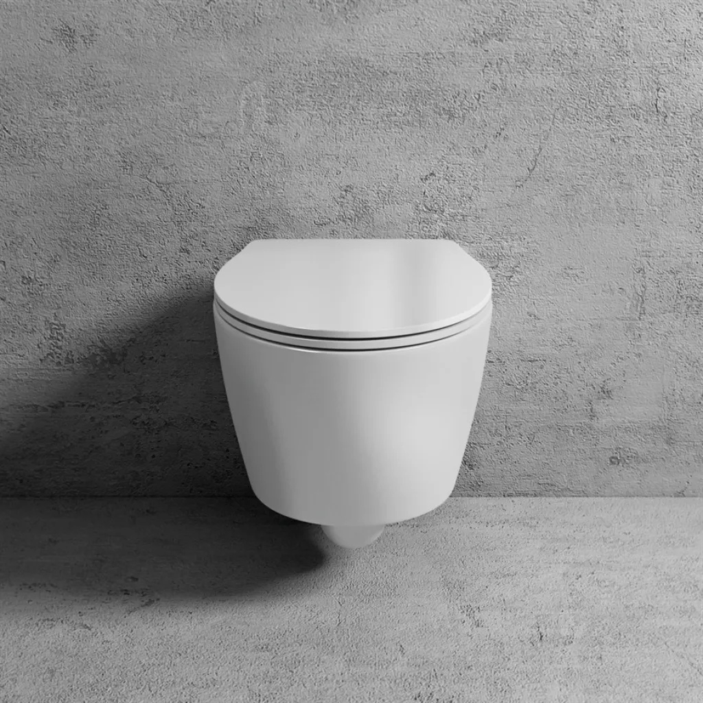 Spazio LFT18 - Wall-hung toilet, White