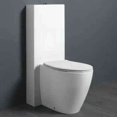 Spazio LFT09 - Floor-standing Toilet, White Porcelain