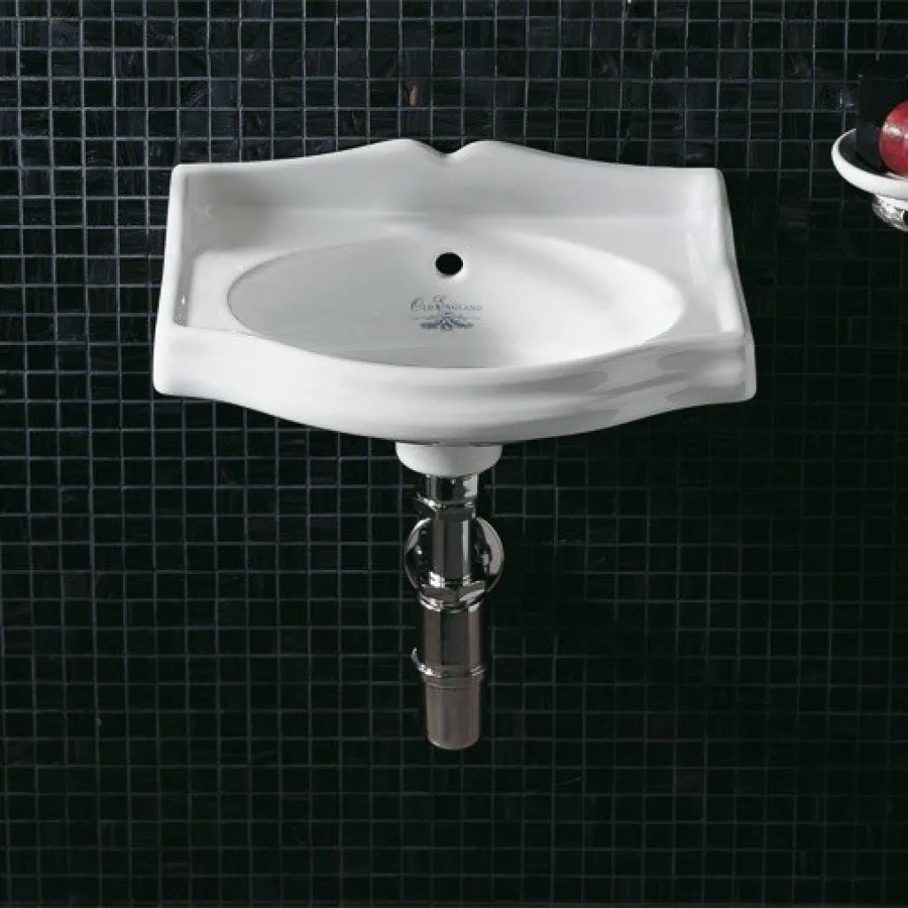 Old England OEA-035 - 37x28 cm. White Porcelain Sink
