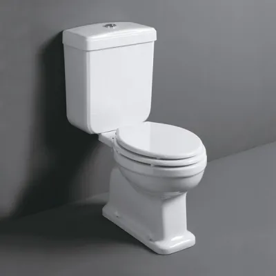Old England OEA-821 - Toilet in White Porcelain, S-lock floor