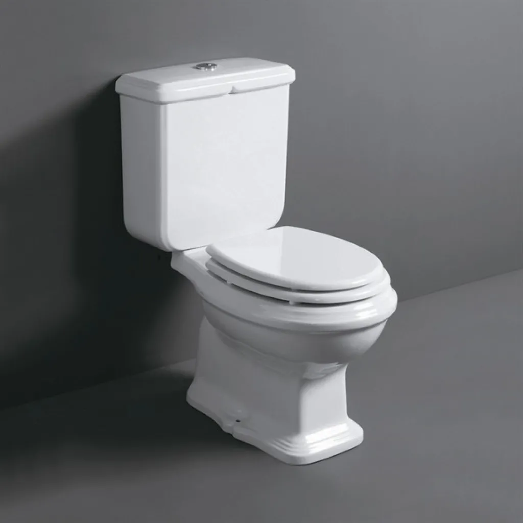 Old England OEA-831 - Toilet, White Porcelain, P-lock universal