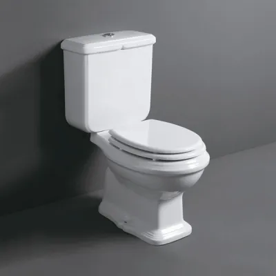 Old England OEA-831 - Toilet, White Porcelain, P-lock universal