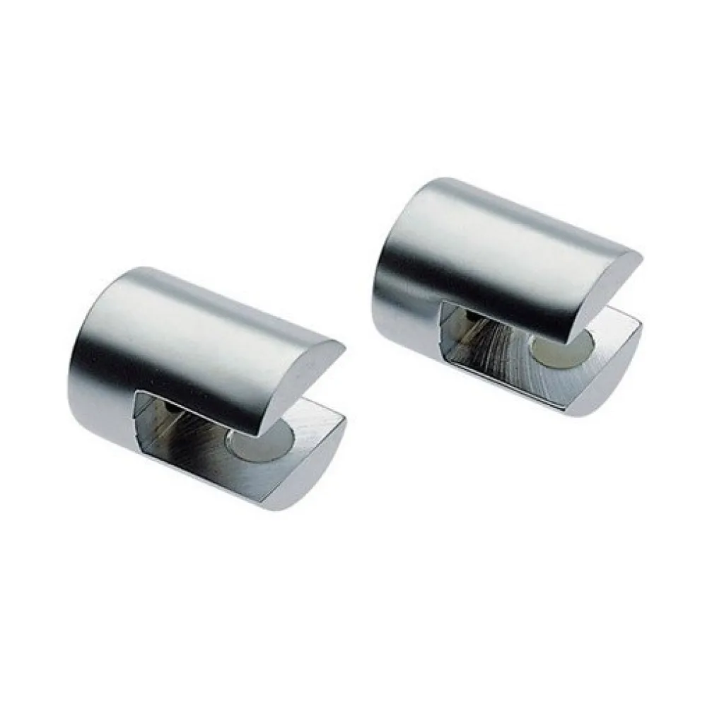 Minimalism - Set of 2 shelf holders, Chrome