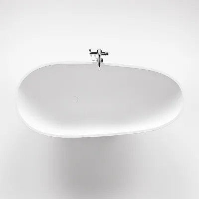 Boheme 182 - Bathtub 182x82, Solid Matt White SolidTec®
