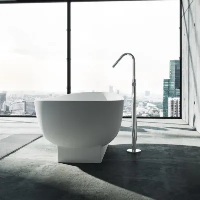 Boheme 182 - Bathtub 182x82, Solid Matt White SolidTec®