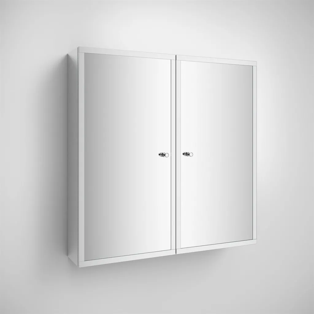ArkiLife Nordique 1003 - Mirror cabinet 60x12x60h cm