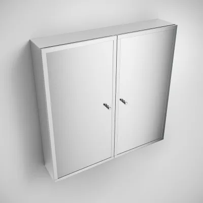 ArkiLife Nordique 1003 - Mirror cabinet 60x12x60h cm