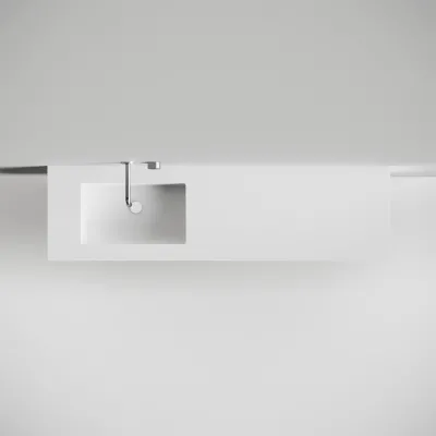 Copenhagen Chic 180L - Bathroom furniture, Corian®, Matte white