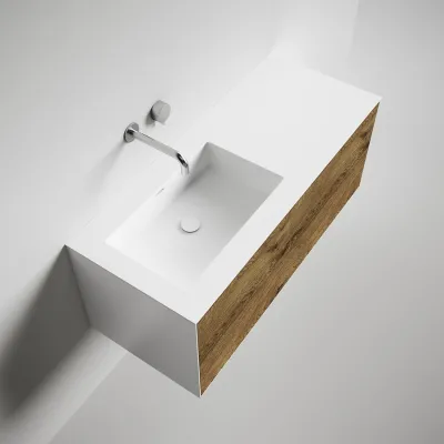 Copenhagen Chic 120L - Mathvid Corian® w/Raw Wild Oak