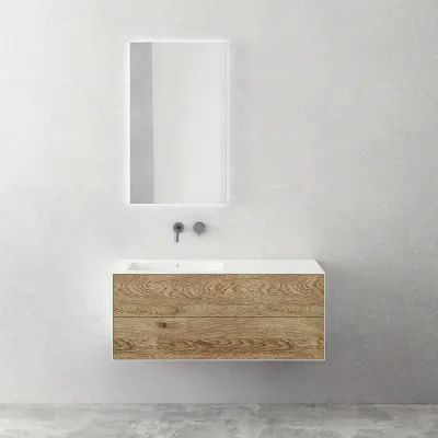Copenhagen Chic 120L - Mathvid Corian® w/Raw Wild Oak