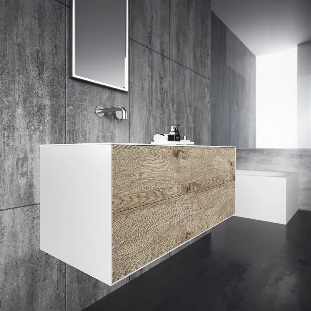 Copenhagen Chic 120L - Mathvid Corian® w/Raw Wild Oak