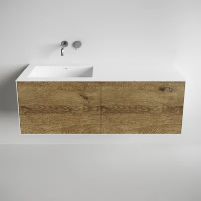 Copenhagen Chic 140L - MKII, Mathvid Corian® w/Raw Wild Oak