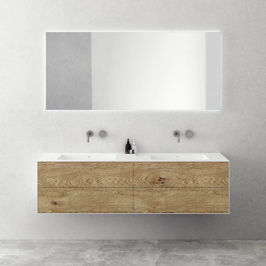 Copenhagen Chic 180D - Mathvid Corian® w/Raw Wild Oak