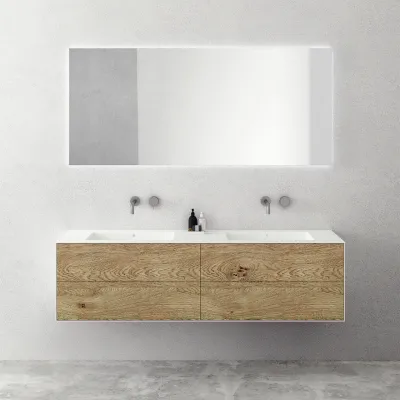 Copenhagen Chic 180D - Mathvid Corian® w/Raw Wild Oak