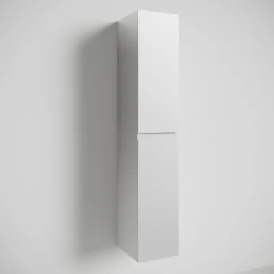 Copenhagen Front - 162x30x35 cm Tall cabinet, Matt white