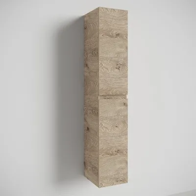 Copenhagen Front - 162x30x35 cm Tall cabinet, Raw Wild Oak