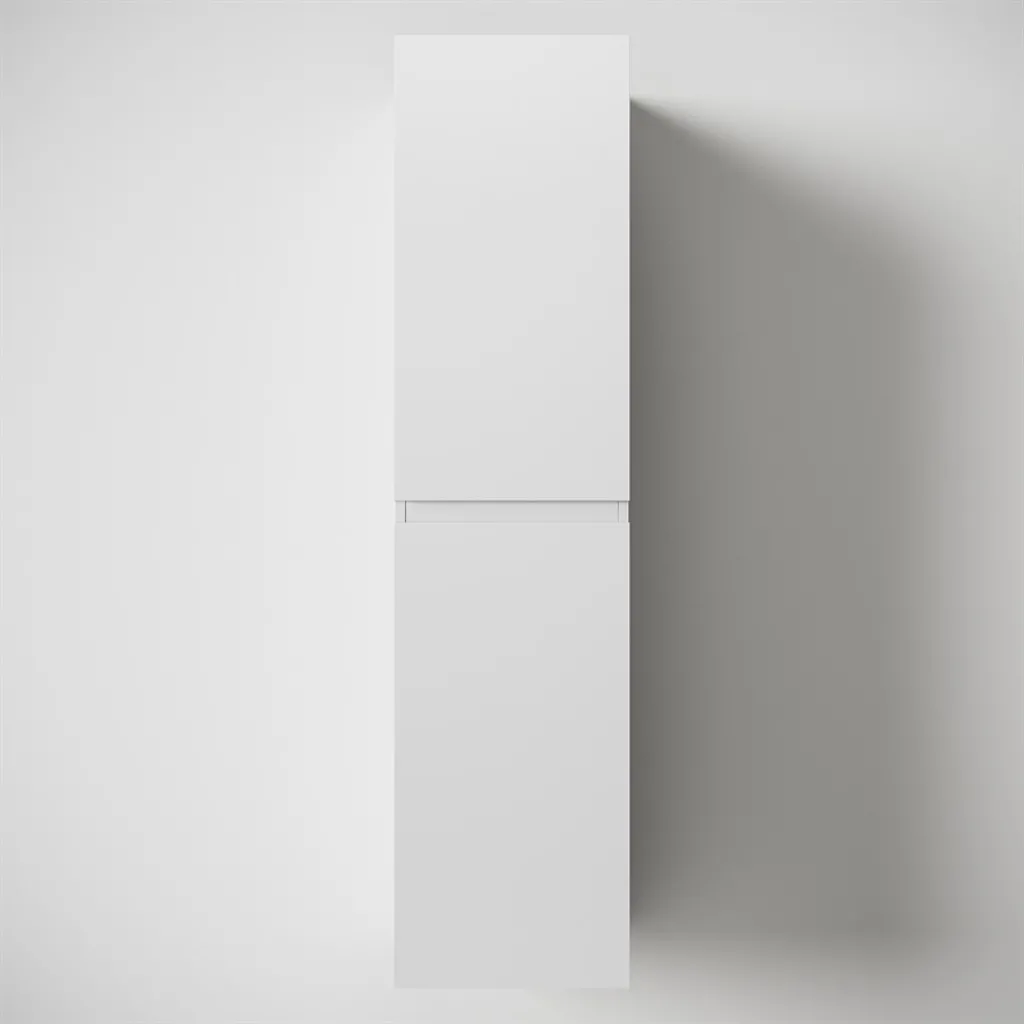 Copenhagen Front - 162x40x35 cm Tall cabinet, Matt white