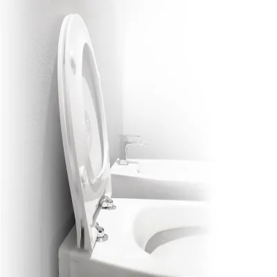 Spazio LFT18 - Wall-hung toilet, Matt White