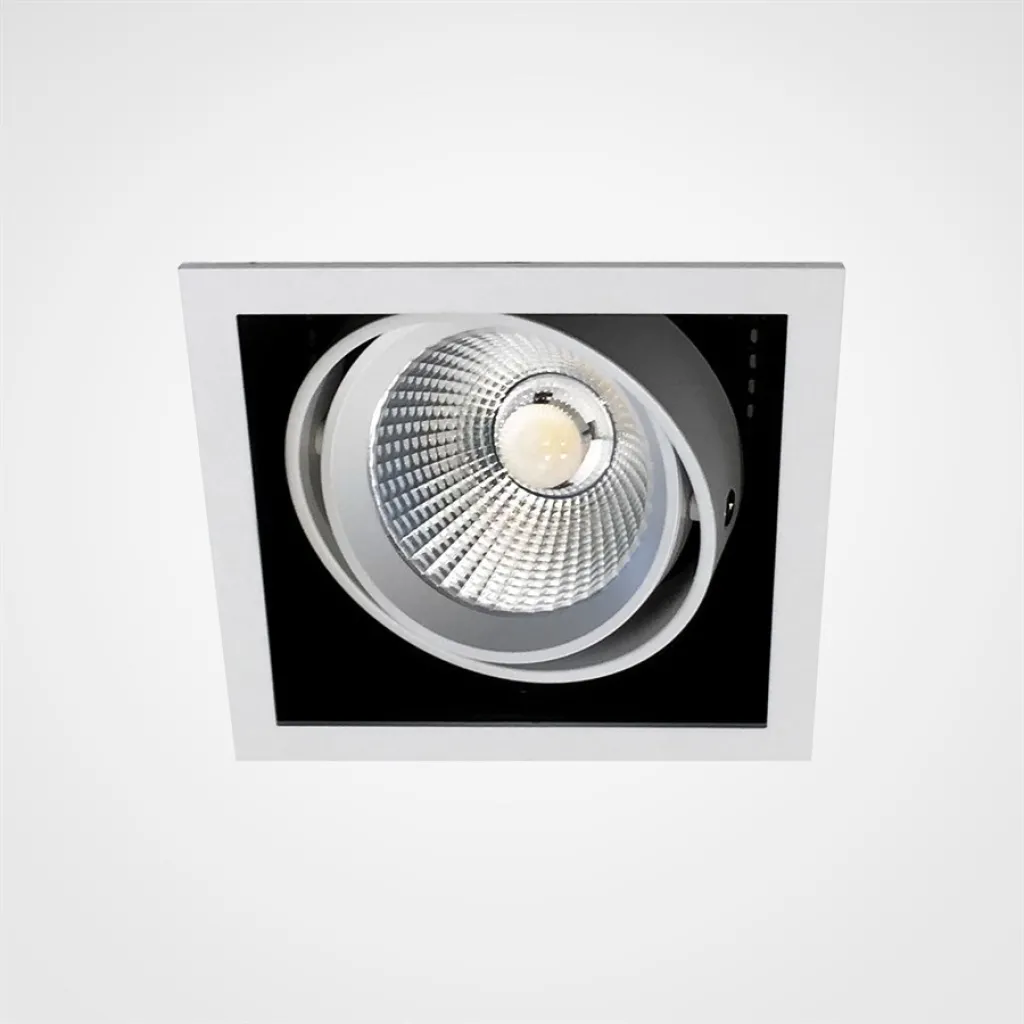Exsite 1 LED - 130x130 mm, incl. driver & light source, White