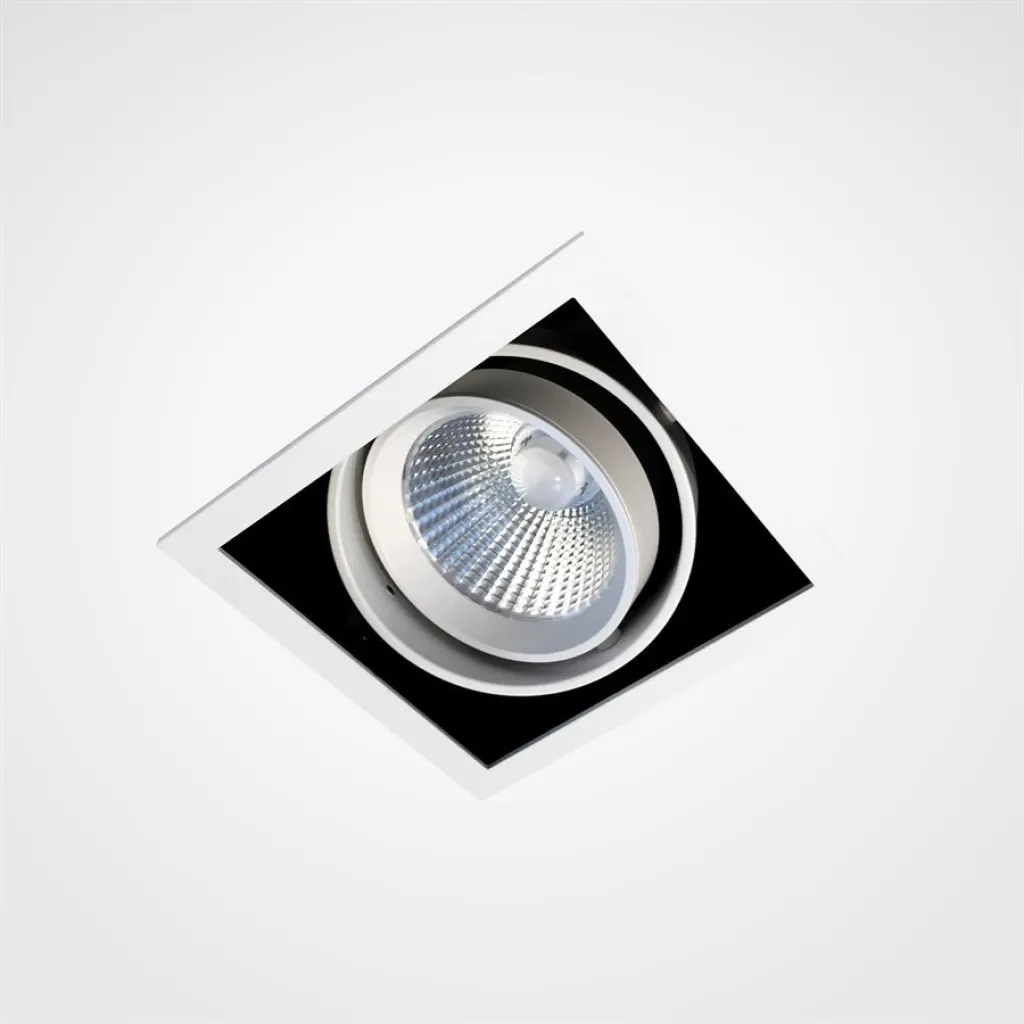 Exsite 1 LED - 130x130 mm, incl. driver & light source, White