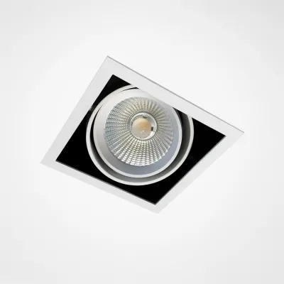 Exsite 1 LED - 130x130 mm, incl. driver & light source, White