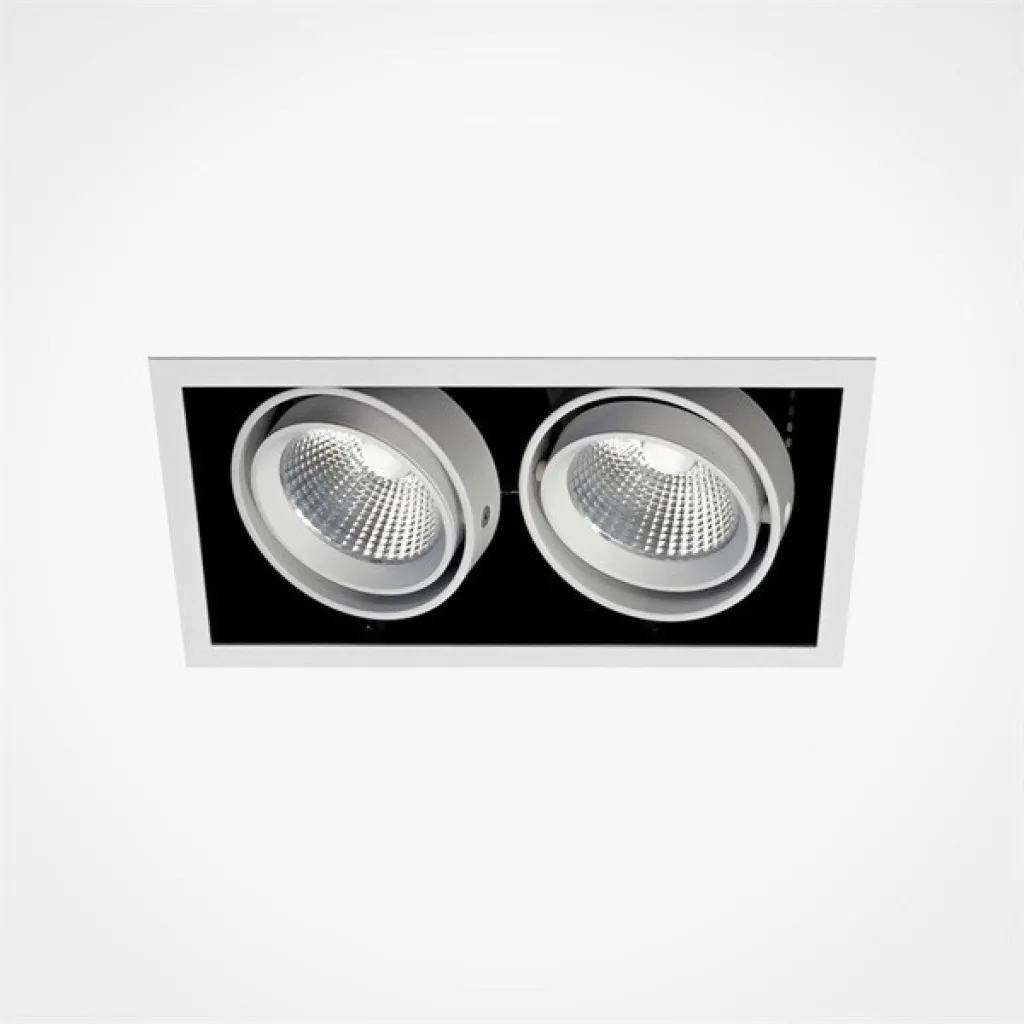 Exsite 2 LED - 245x130 mm, incl. driver & light source, White