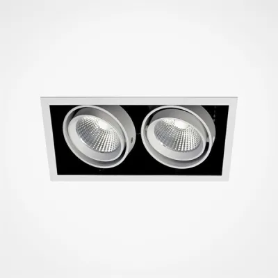 Exsite 2 LED - 245x130 mm, incl. driver & light source, White
