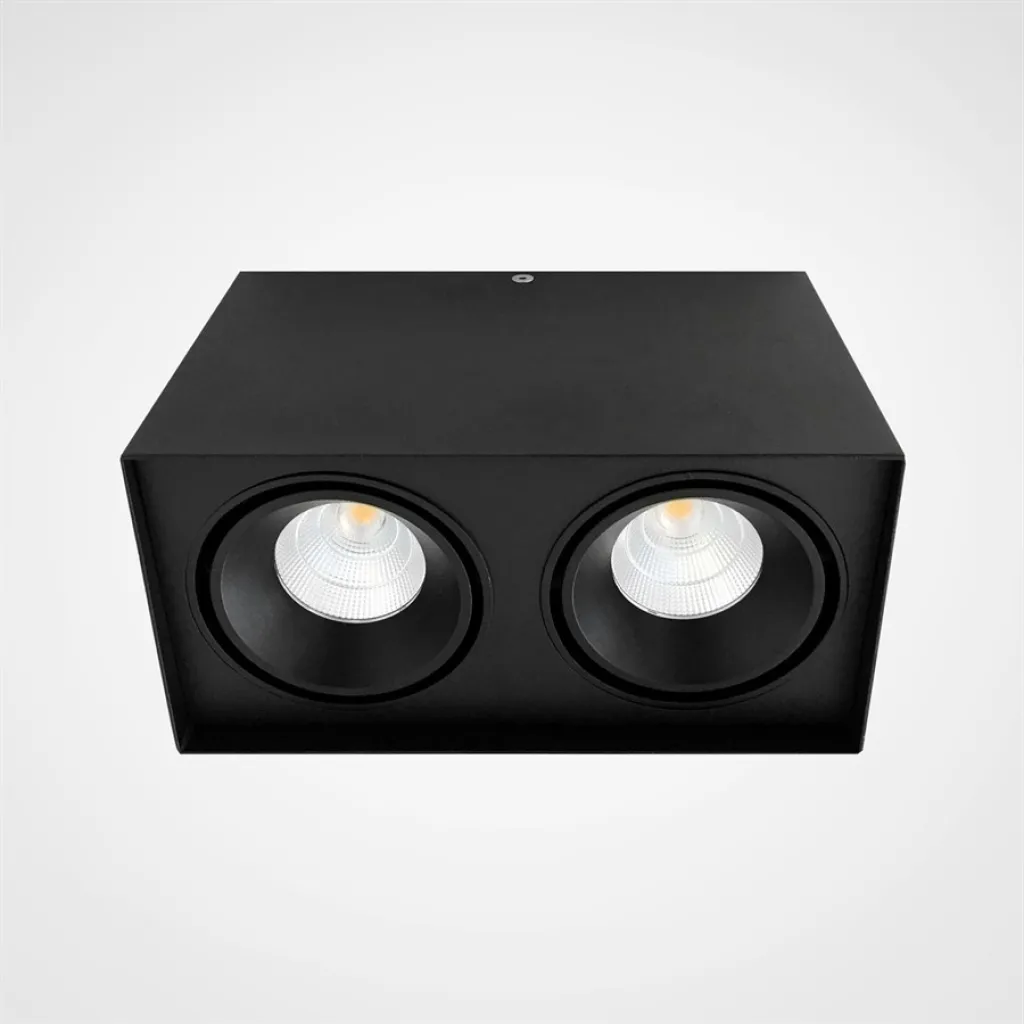 YUPI 2 LED - Downlight, Black