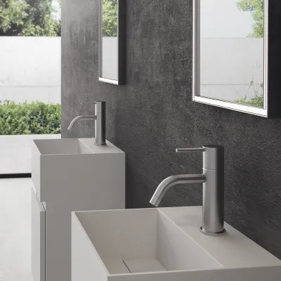 Compact 05 - Sink unit 32x28, Matt White SolidTec®