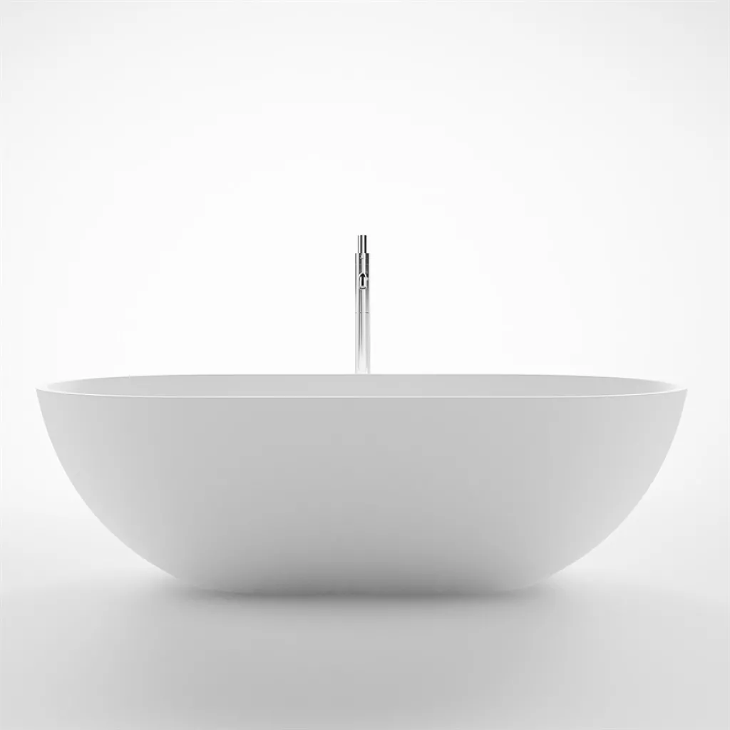 Pulcher® Mood 178 - Bathtub 178x88, Matte White SolidTec®
