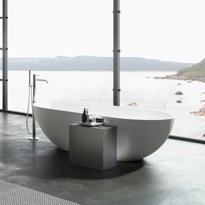 Pulcher® Mood 178 - Bathtub 178x88, Matte White SolidTec®