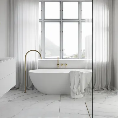Pulcher® Mood 165 - Bathtub 165x78, Matt White SolidTec®