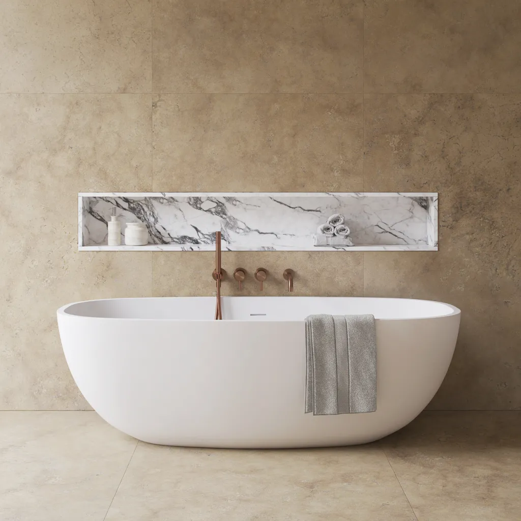 New Deep 170 - Bathtub 170x72, Solid Matte White SolidTec®