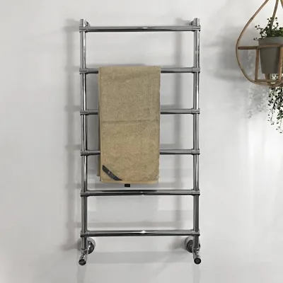 Vetro DeLuxe 442/6 - Water-borne Towel Rail, Chrome