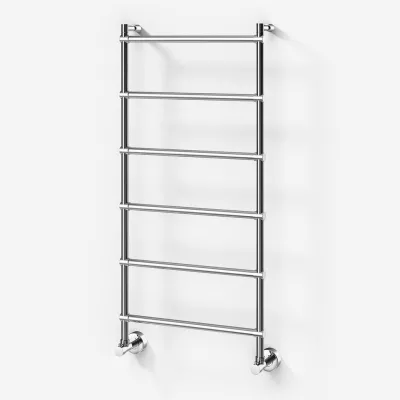 Vetro DeLuxe 442/6 - Water-borne Towel Rail, Chrome