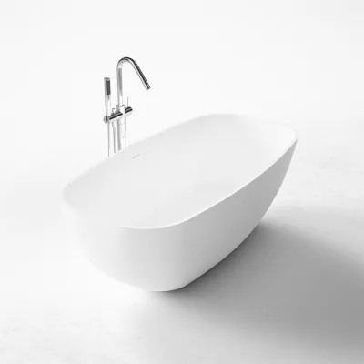 New Deep 162 - Bathtub 162x80, Solid Matt White SolidTec®