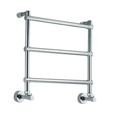 Vetro DeLuxe 442/3 - Water-borne Towel Rail, Chrome