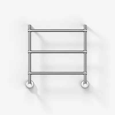 Vetro DeLuxe 442/3 - Water-borne Towel Rail, Chrome