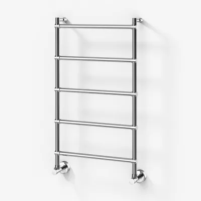 Vetro DeLuxe 442/5 - Water-borne Towel Rail, Chrome